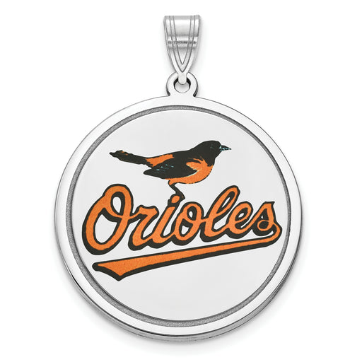 SS Baltimore Orioles Picture Jewelry Disc Pendant