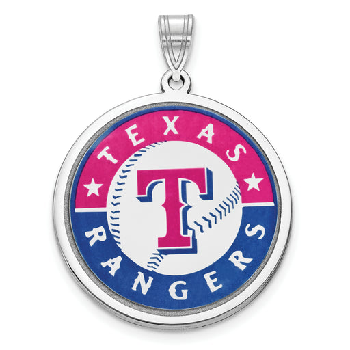 SS Texas Rangers Picture Jewelry Disc Pendant