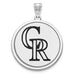 SS Colorado Rockies Picture Jewelry Disc Pendant