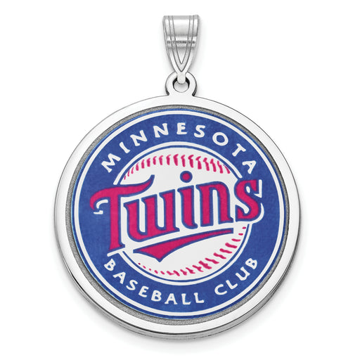 SS Minnesota Twins Picture Jewelry Disc Pendant