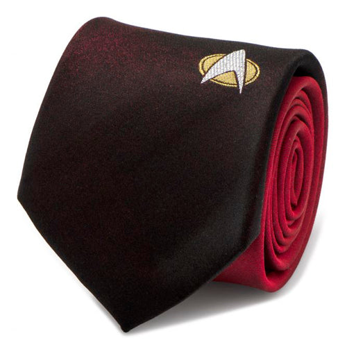 TNG Shield Red Ombre Men's Tie