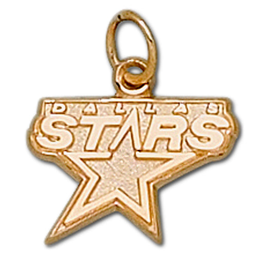 Dallas Stars Logo 10 kt Gold Pendant