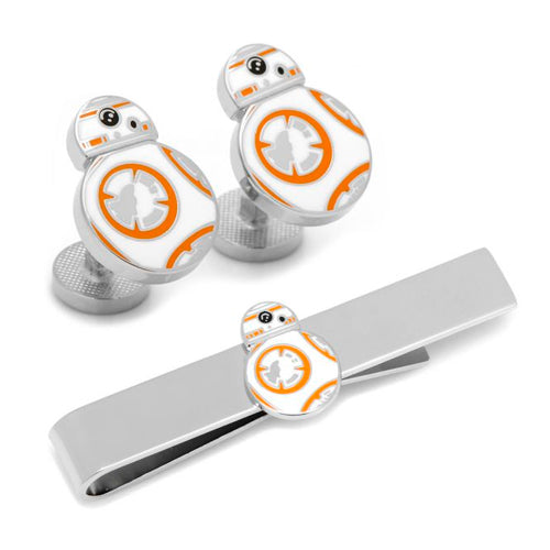 BB-8 Cufflinks and Tie Bar Gift Set
