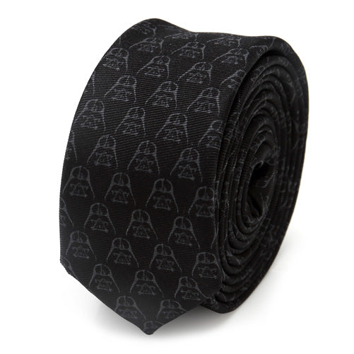 Darth Vader Black Men's Skinny Tie