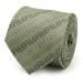 Grogu Outline Stripe Sage Green Men's Tie