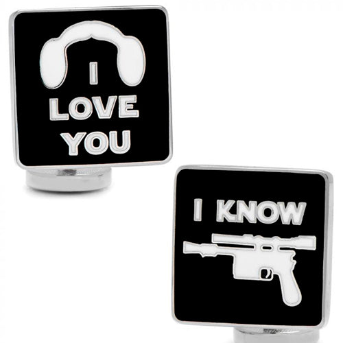 I Love You I Know Icon Cufflinks