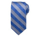 R2D2 Blue and Grey Stripe Men's Tie