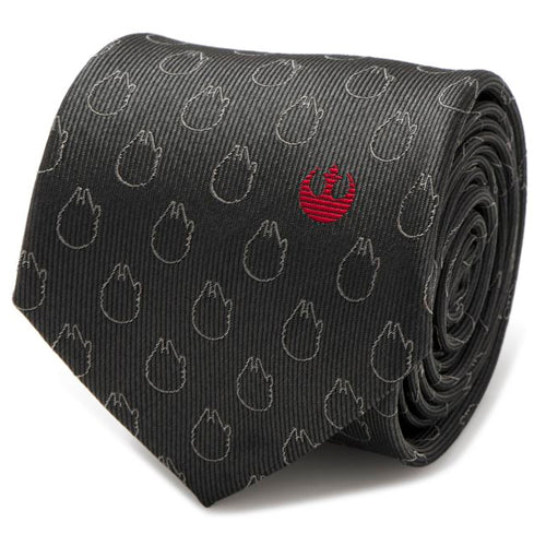 Rebel Force Gray Men's Tie