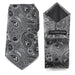 Vader Paisley Grey Men's Tie