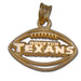 Houston Texans Pierced Football