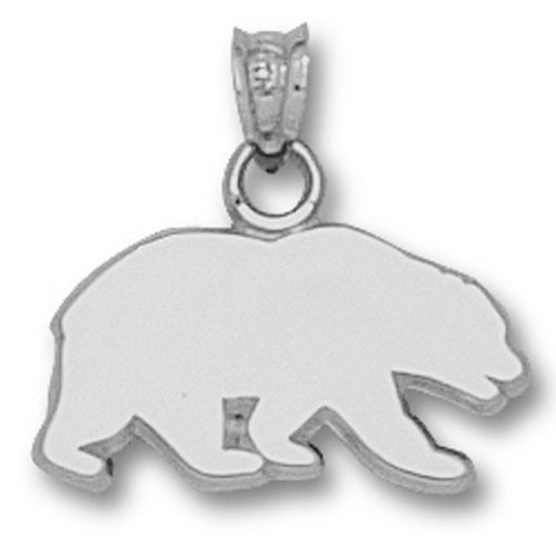 University of California BERKELEY BEAR  Silver Pendant