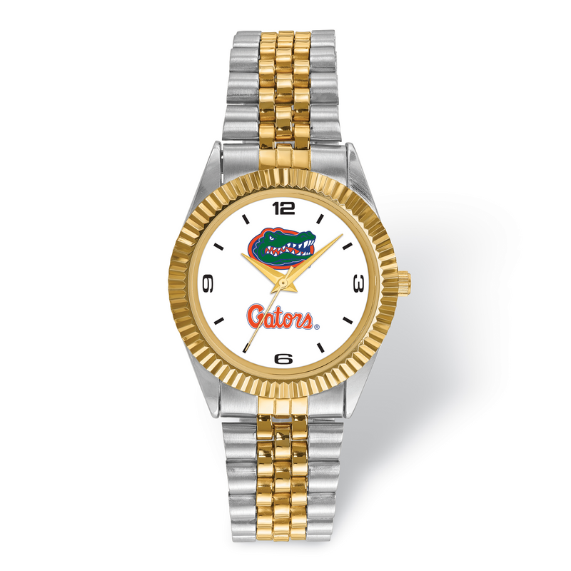 LogoArt University Of Florida Pro Two-tone Gents Watch