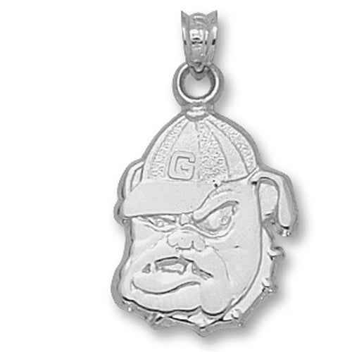 University of Georgia BULLDOG Silver Pendant