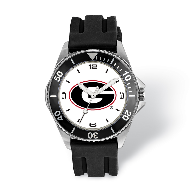 LogoArt University Of Georgia Collegiate Gents Watch