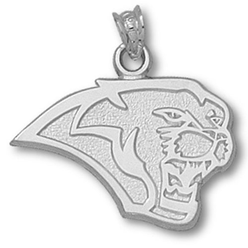 University of Houston COUGAR HEAD Silver Pendant
