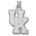 University of Kentucky UK Medium Silver Pendant