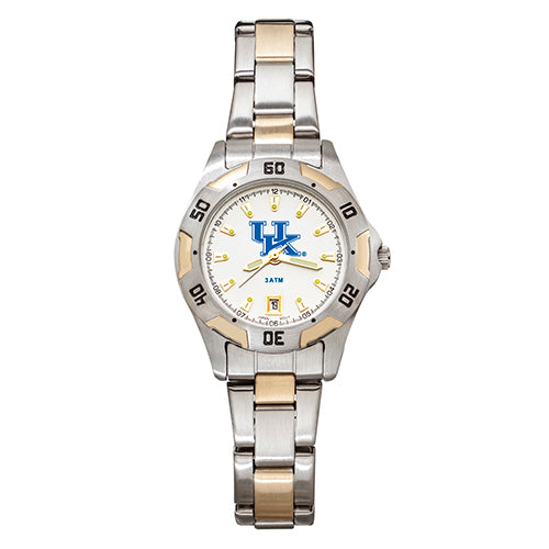Univ Of Kentucky All-Pro Women's Two-tone Watch W/Bracelet