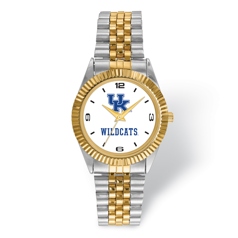 LogoArt University Of Kentucky Pro Two-tone Gents Watch