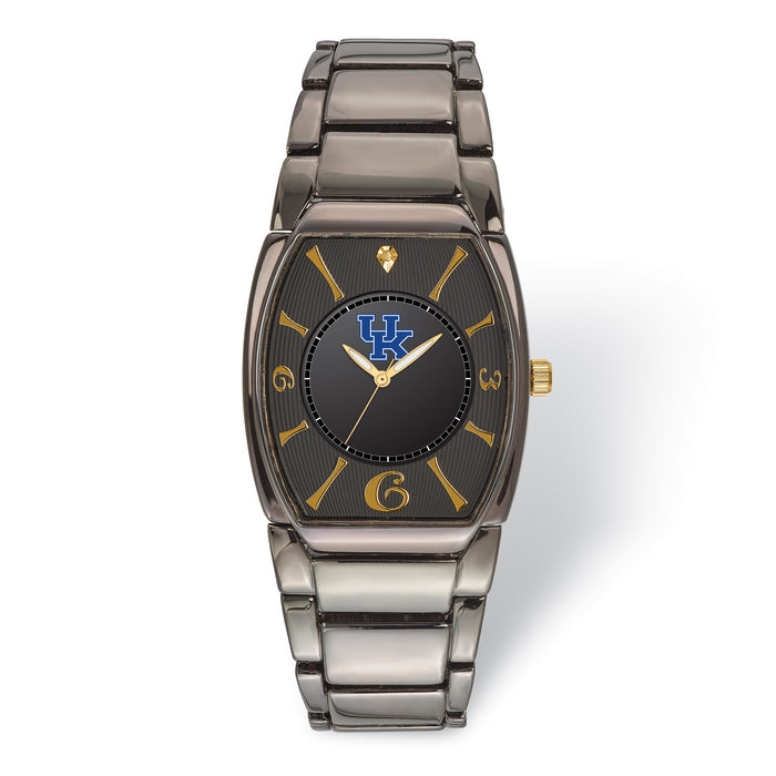 LogoArt University Of Kentucky Executive Black-plated Watch