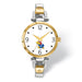LogoArt University Of Kansas Elegant Ladies 2-tone Watch