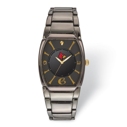 LogoArt University Of Louisville Executive Black-plated Watch