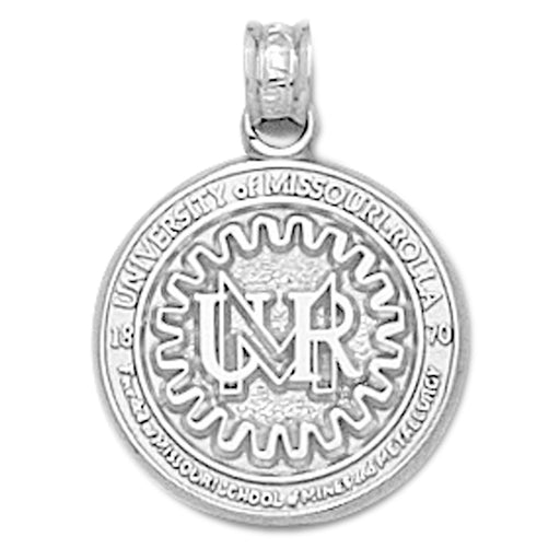 University of Missouri Rolla Seal Silver Pendant