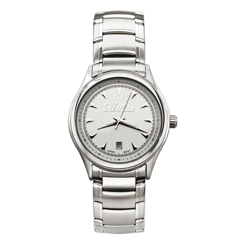 Univ Of Mississippi Classic Men's Watch W/Bracelet