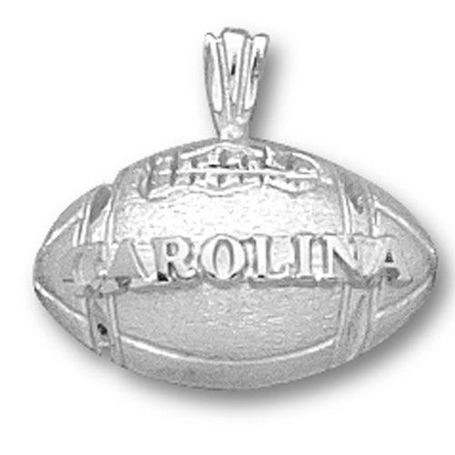 University of North Carolina FOOTBALL Silver Pendant