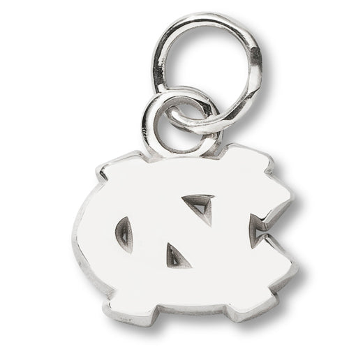 University of North Carolina NC Small Silver Pendant