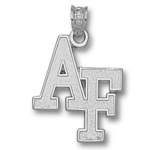 US Air Force Academy AF  Silver Pendant