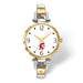 LogoArt University Of Southern California Elegant Ladies 2-tone Watch