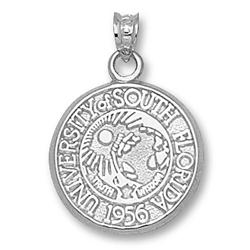 University of South Florida Seal Silver Pendant