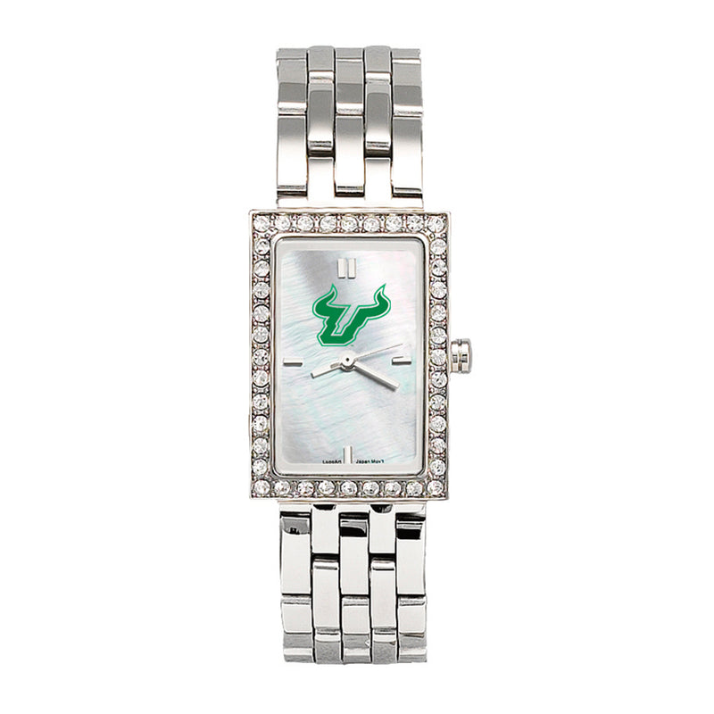 Univ Of SOUTH Florida BULL Starlette Bracelet Watch