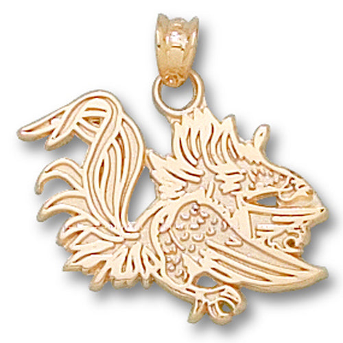 University of South Carolina GAMECOCK 14 kt Gold Pendant