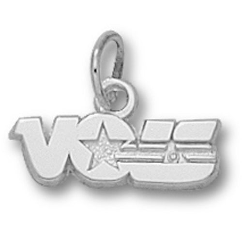 University of Tennessee VOLS w/star Silver Pendant