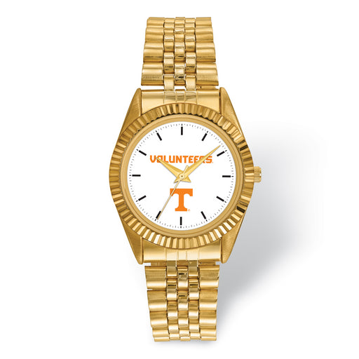 LogoArt University Of Tennessee Knoxville Pro Gold-tone Gents Watch