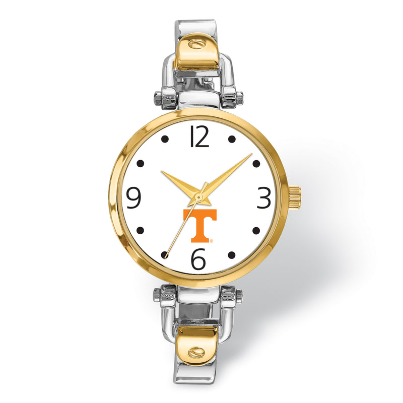 LogoArt University Of Tennessee Knoxville Elegant Ladies 2-tone Watch