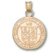 Virginia Tech University Seal 10 kt Gold Pendant