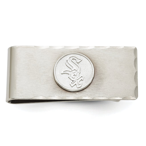 Sterling Silver MLB Chicago White Sox Money Clip