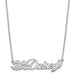Customized Nameplate Necklace - Small-Sterling Silver