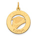 Class Of Graduation Personalized Pendant - 14 kt Gold
