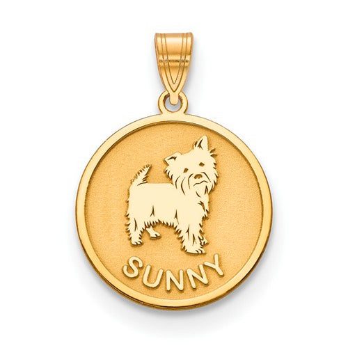GP Personalized Dog Charm