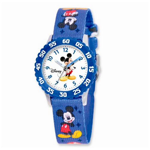 Disney Mickey Mouse Time Teacher with numbered bezel Watch