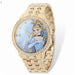 Ladies Disney Cinderella Gold-tone Bracelet Watch