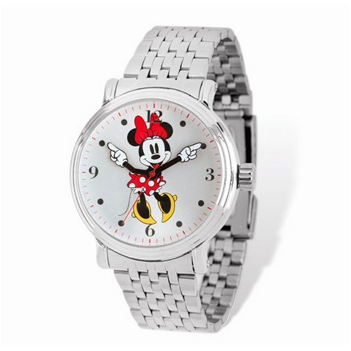 Disney Adult Size Minnie Red Dress Watch