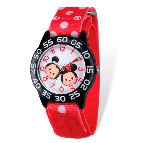 Disney Kids Tsum Tsum Mickey and Minnie Time Teacher Watch