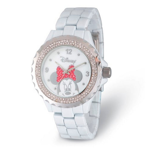 Disney Adult Size Minnie Mouse Crystal Watch