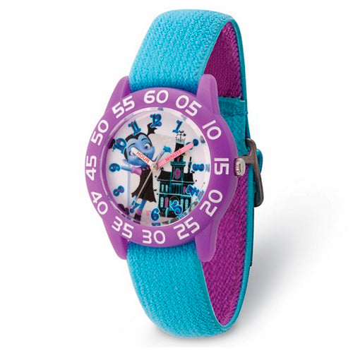 Disney Kids Vampirina's House Blue Strap Acrylic Time Teacher Watch