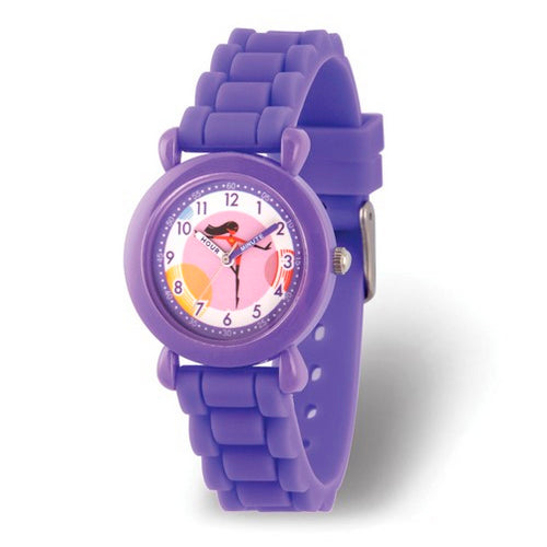 Disney Kids Incredibles 2 Daughter Purple Time Teacher Watch