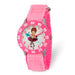 Disney Kids Fancy Nancy Pink Nylon Band4 Time Teacher Watch